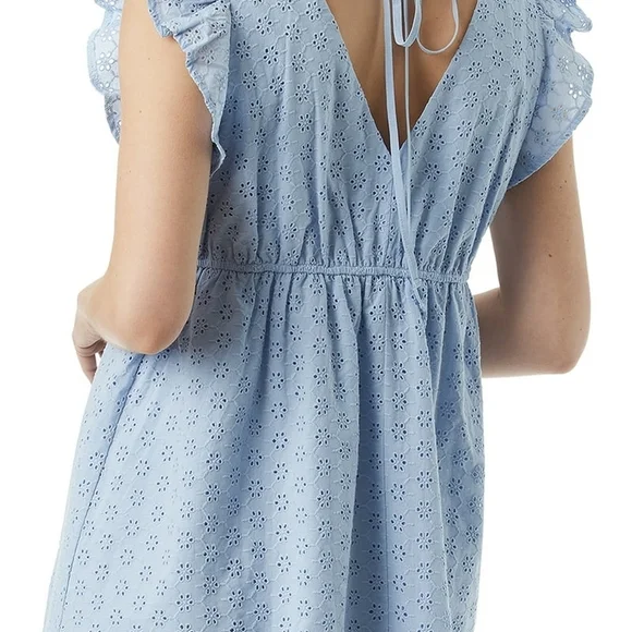 NWT Jessica Simpson Light Blue Backless Dress - Picture 4 of 12